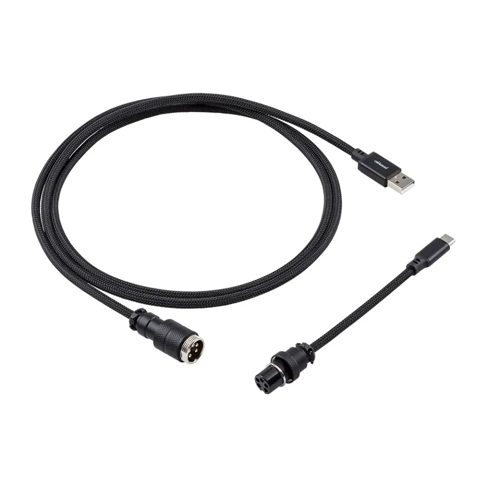 CableMod Pro toetsenbordkabel zwart USB-A naar USB-C 150cm