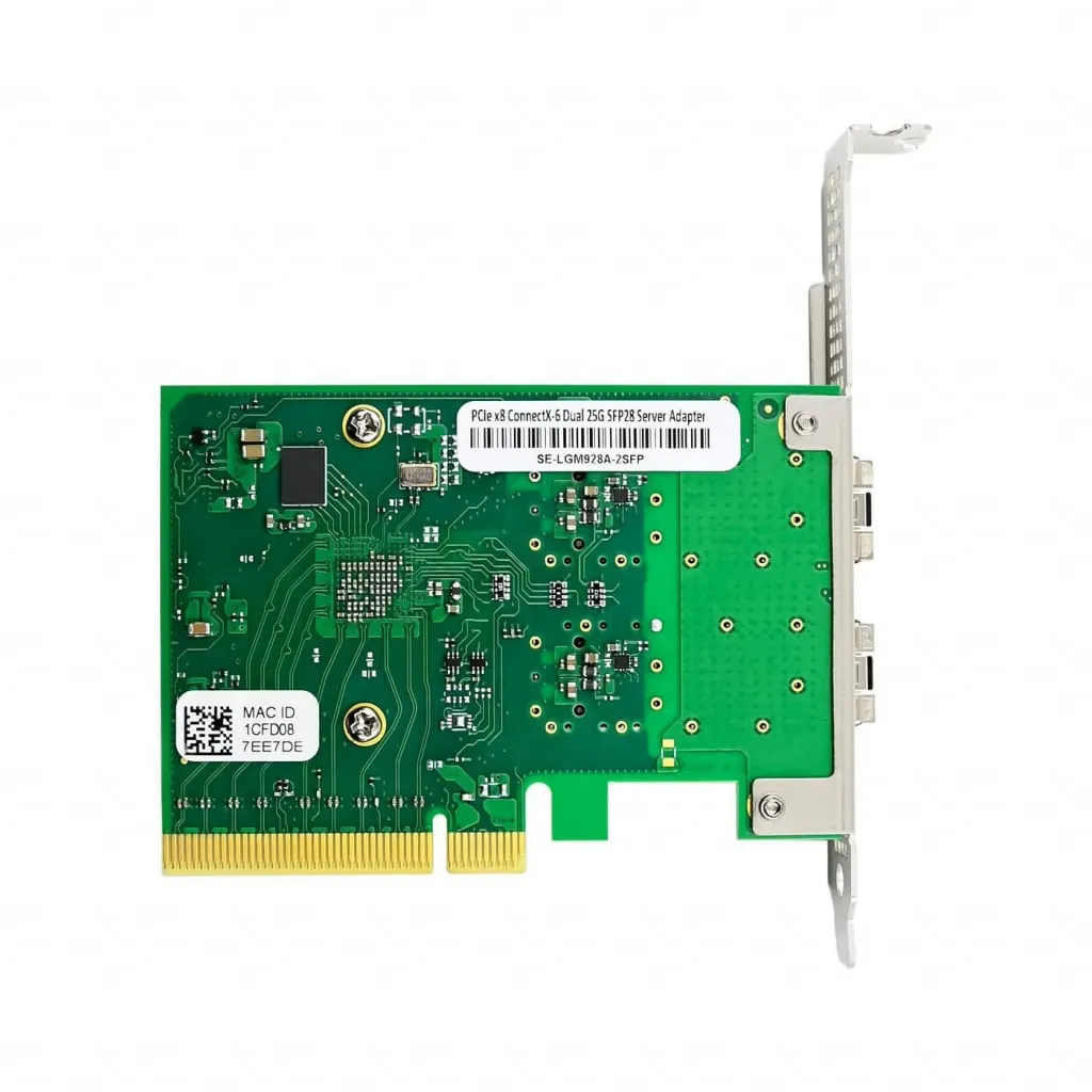 Microconnect ConnectX-6 Lx netwerkkaart PCIe Dual 25GbE SFP28