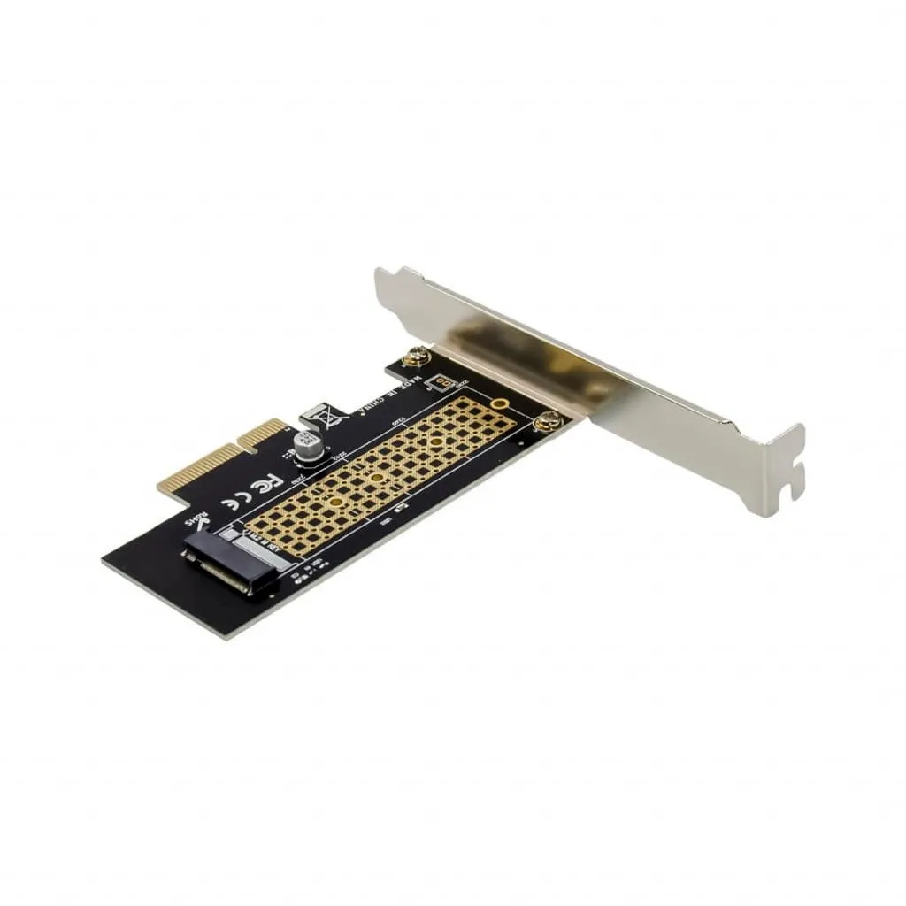 Microconnect PCIe x4 M.2 SSD adapter NVMe 32Gb/s