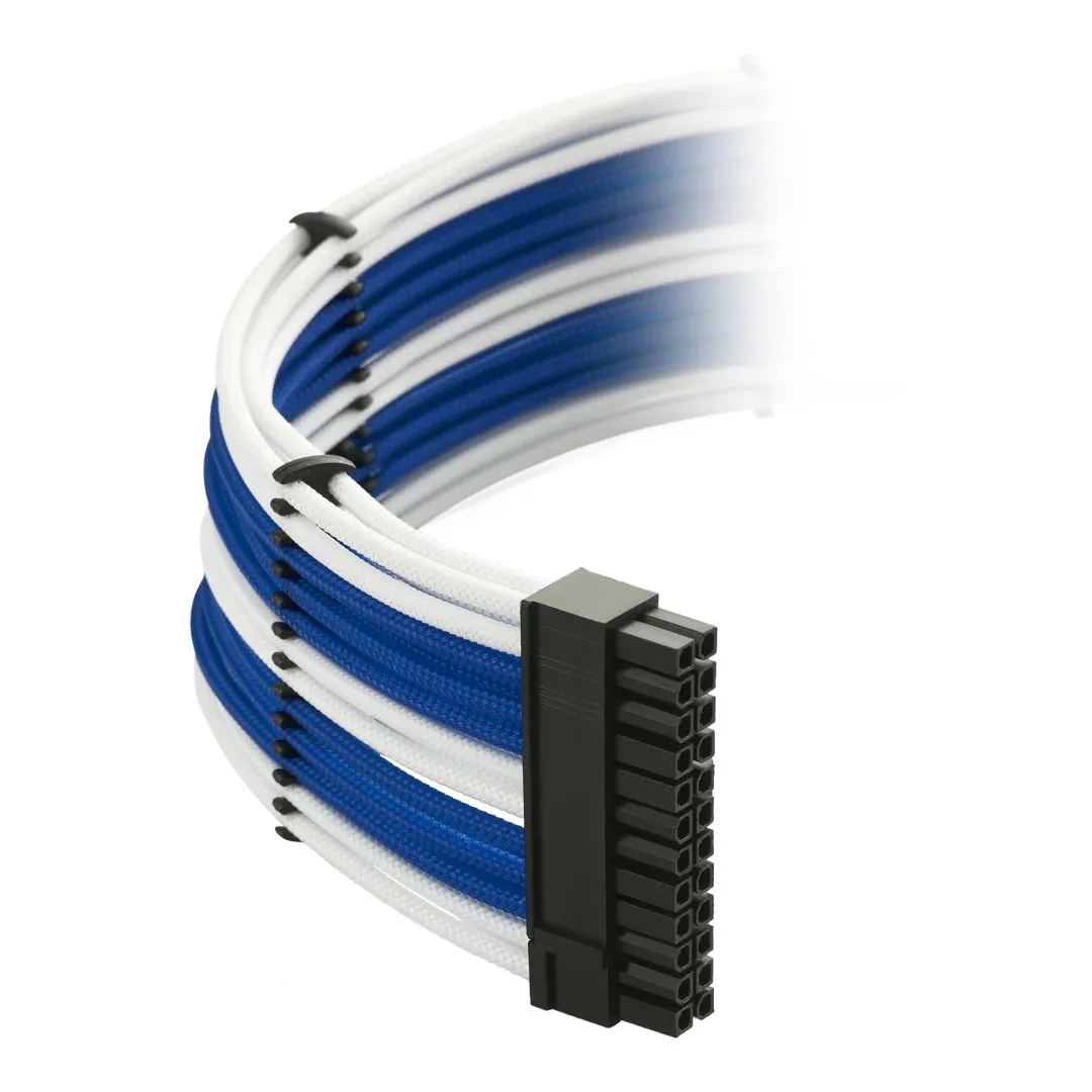 CableMod C-Series ModMesh kabelset Corsair wit blauw