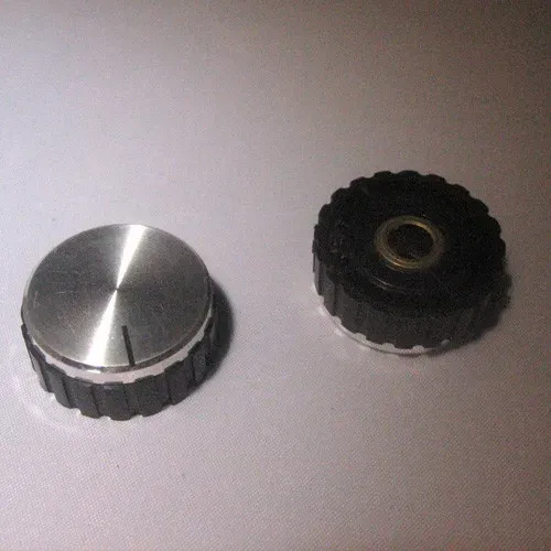 T.E.G. Knop 10x25 streep voor 6mm as