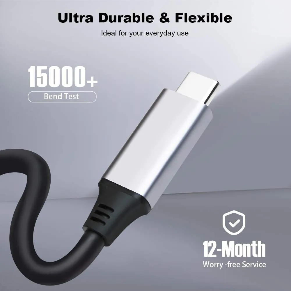 Yauhody Y-USBC-A USB-C kabel 10Gbps PD laden