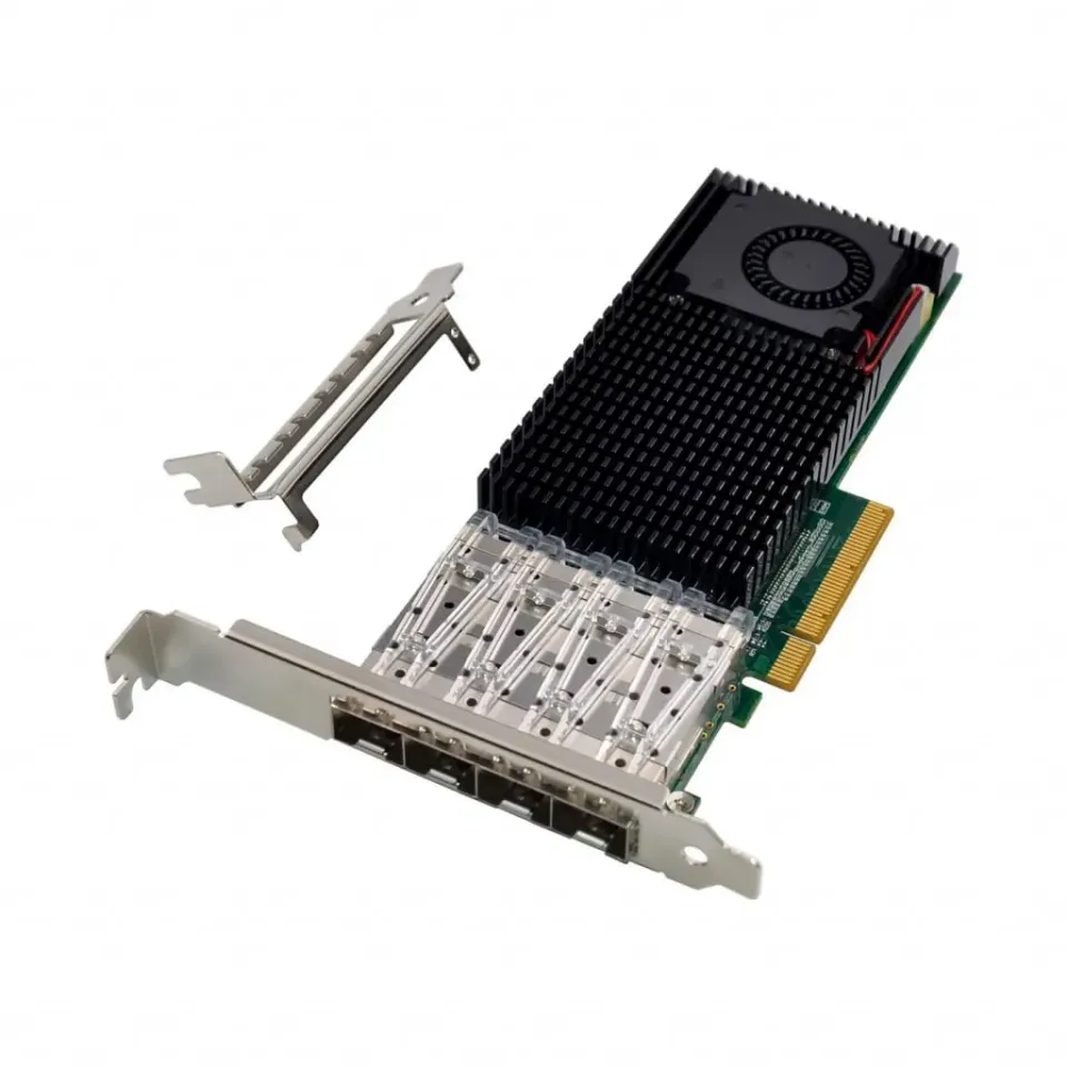 Microconnect X520-DA4 netwerkkaart PCIe 10GbE SFP+