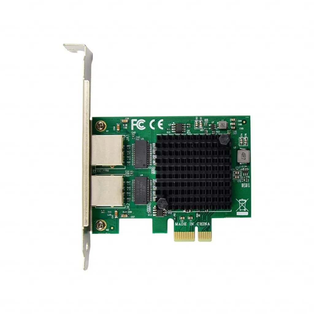 Microconnect 82571 netwerkkaart PCIe Dual-RJ45