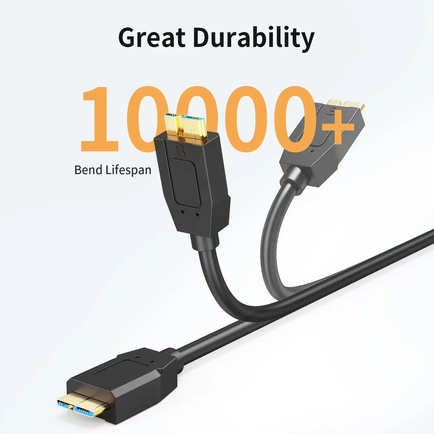 CableCreation USB-C naar Micro-B kabel 1FT 10Gbps