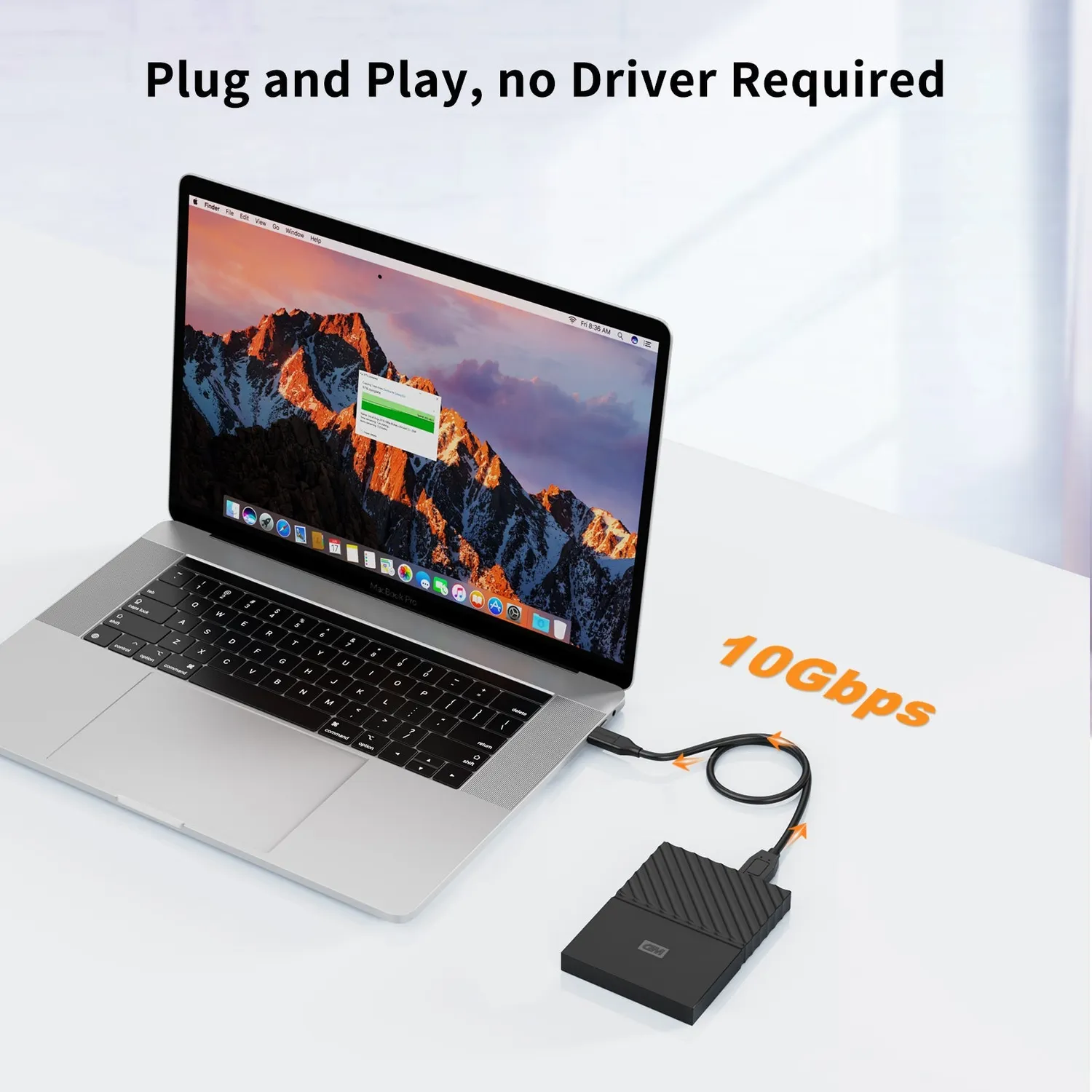CableCreation USB-C naar Micro-B kabel 1FT 10Gbps