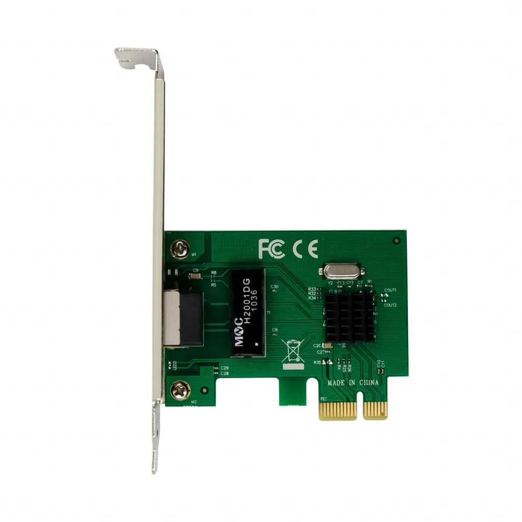 Microconnect RTL8111G netwerkkaart PCIe gigabit