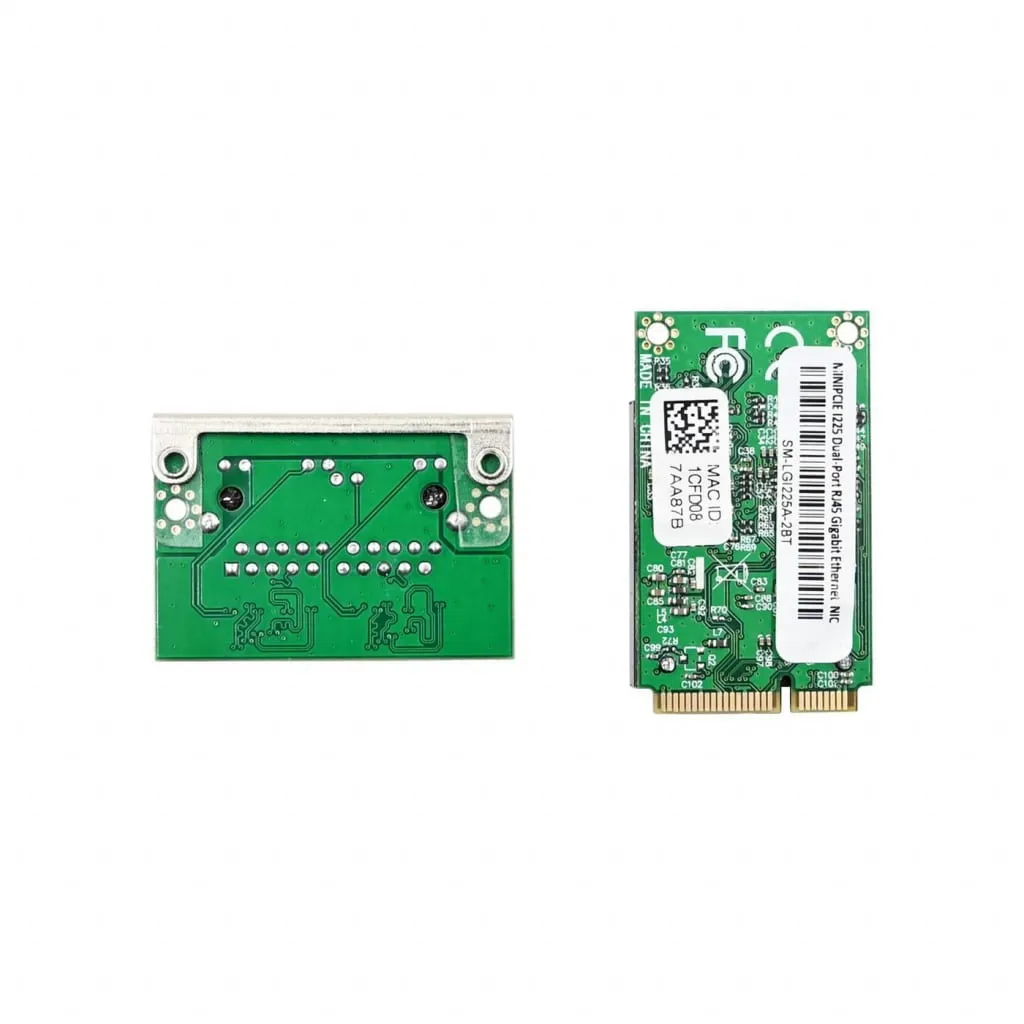 Microconnect I225 netwerkkaart MiniPCIe dual 2,5G RJ45
