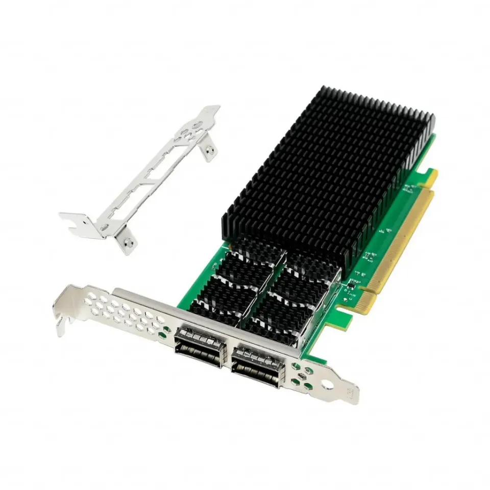 Microconnect ConnectX-6 netwerkkaart 200GbE QSFP56 dual-port