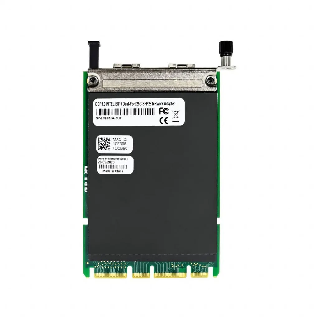MicroConnect E810-XXVDA2 Dual-25G netwerkkaart OCP 3.0 SFP28