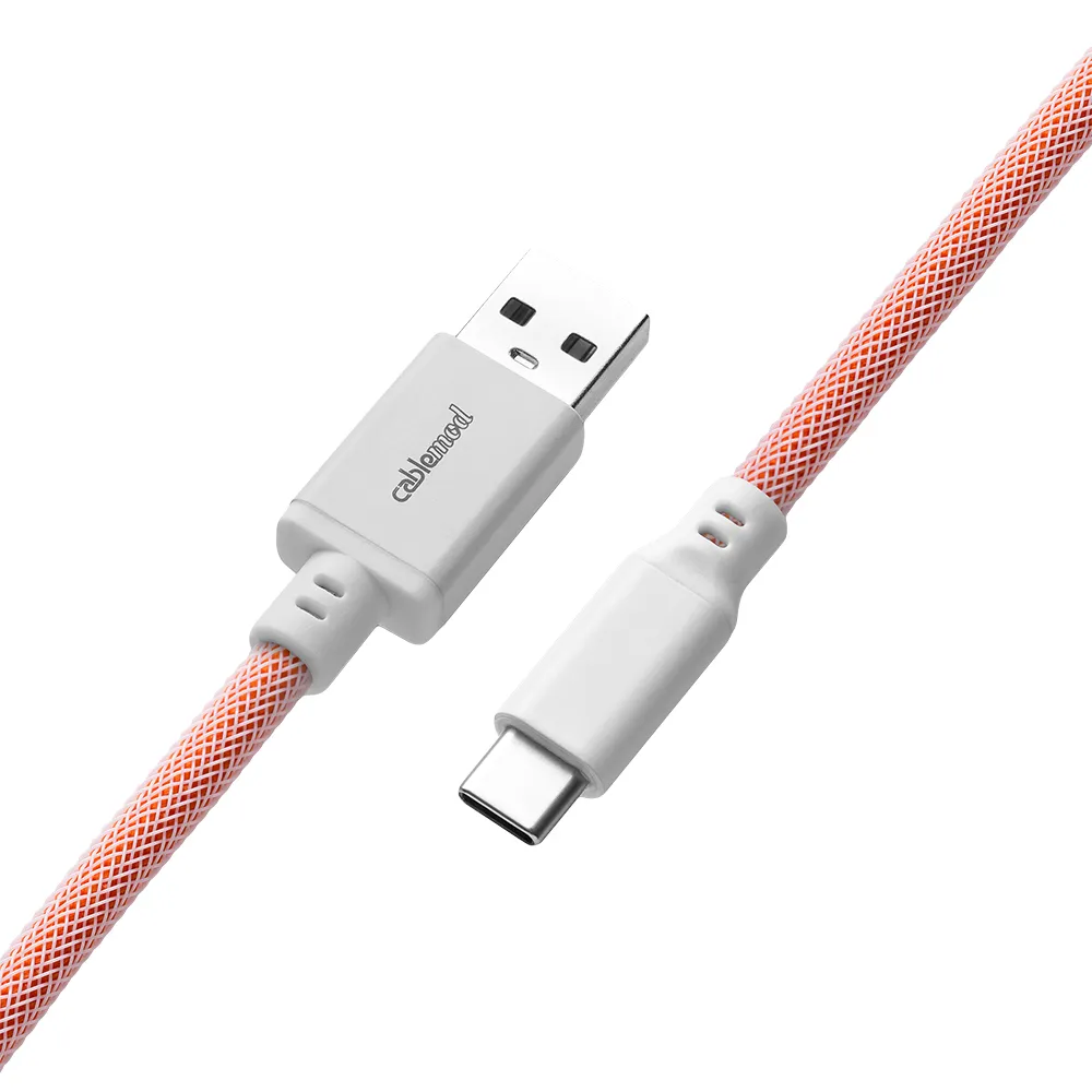 CableMod Pro toetsenbordkabel 150cm orangesicle USB-C