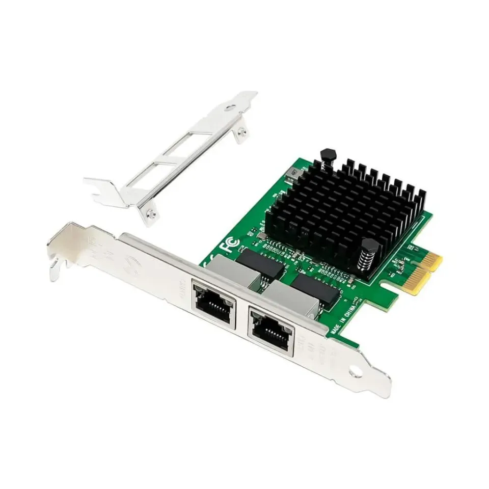 Microconnect I226-T2 netwerkkaart 2.5G dual RJ45 PCIe