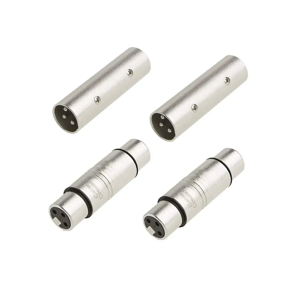 CableCreation XLR Adapter 3-pin male-male 2-pack