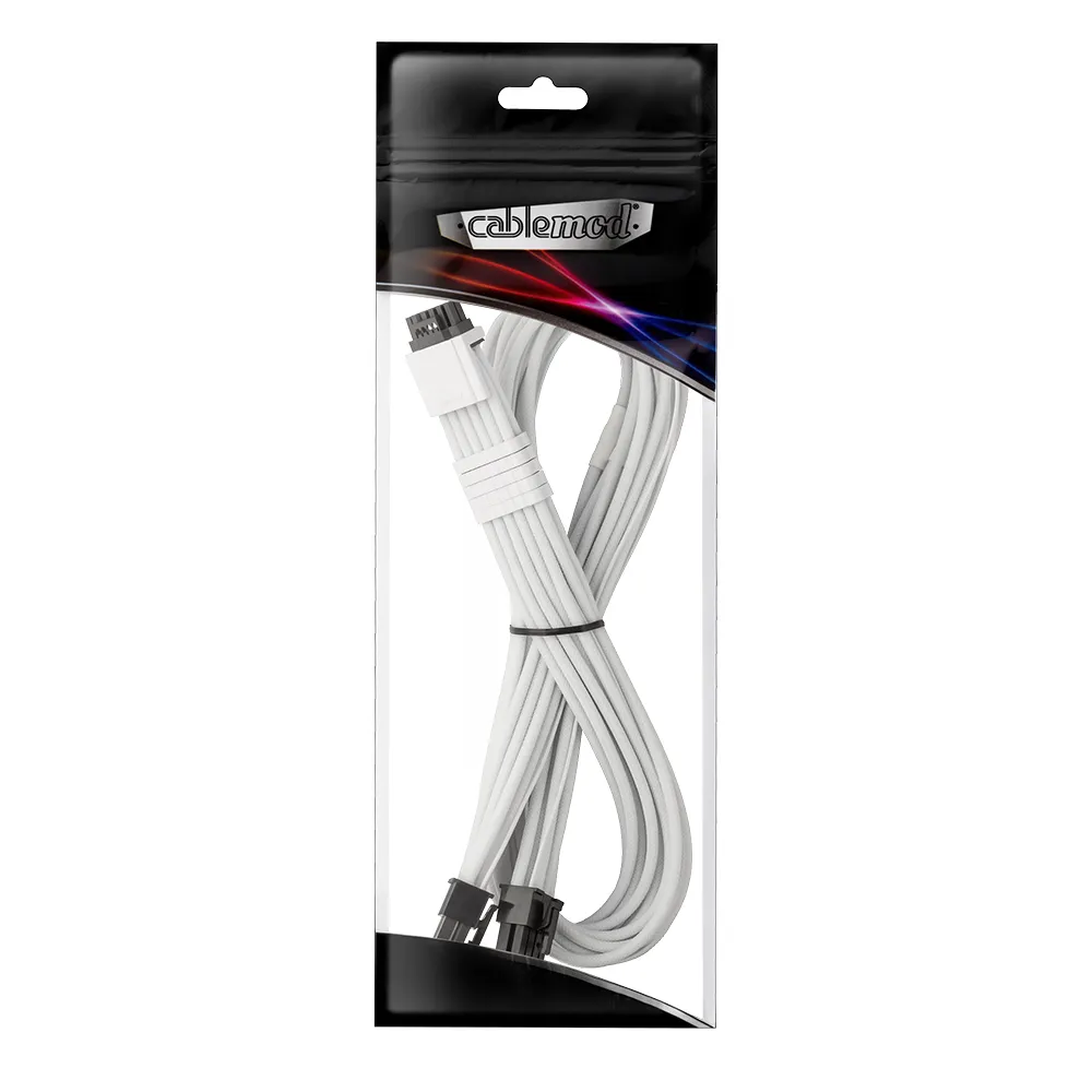 CableMod RT-Series Pro 12VHPWR PCI-e kabel wit 60cm