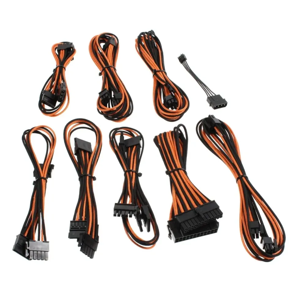 CableMod B-Series ModFlex kabelset be quiet zwart oranje
