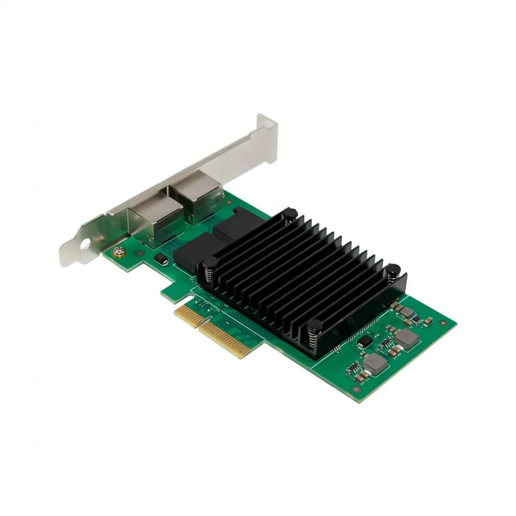 Microconnect I210-T2 PCIe x4 netwerkkaart dual 1GbE