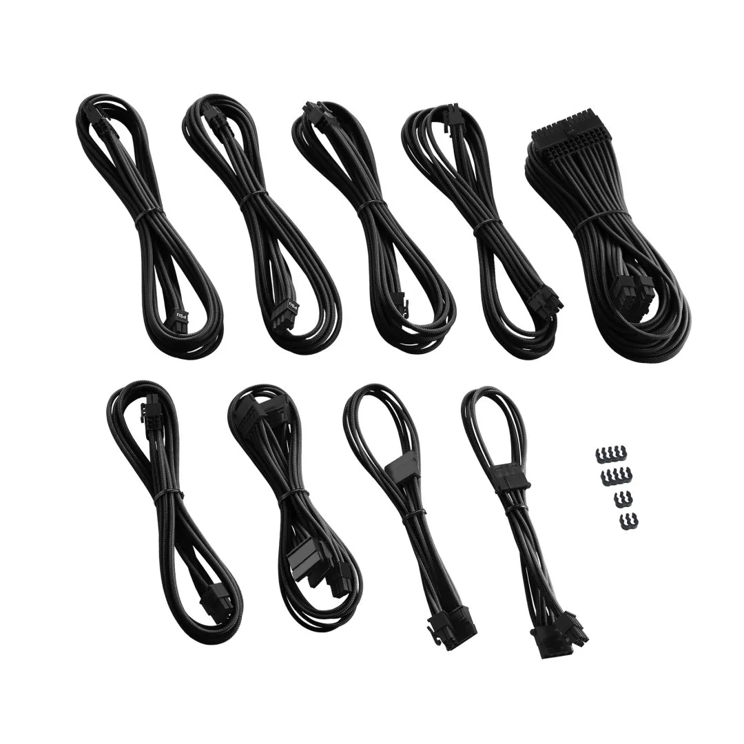 CableMod E-Series PRO ModMesh kabelset zwart voor EVGA
