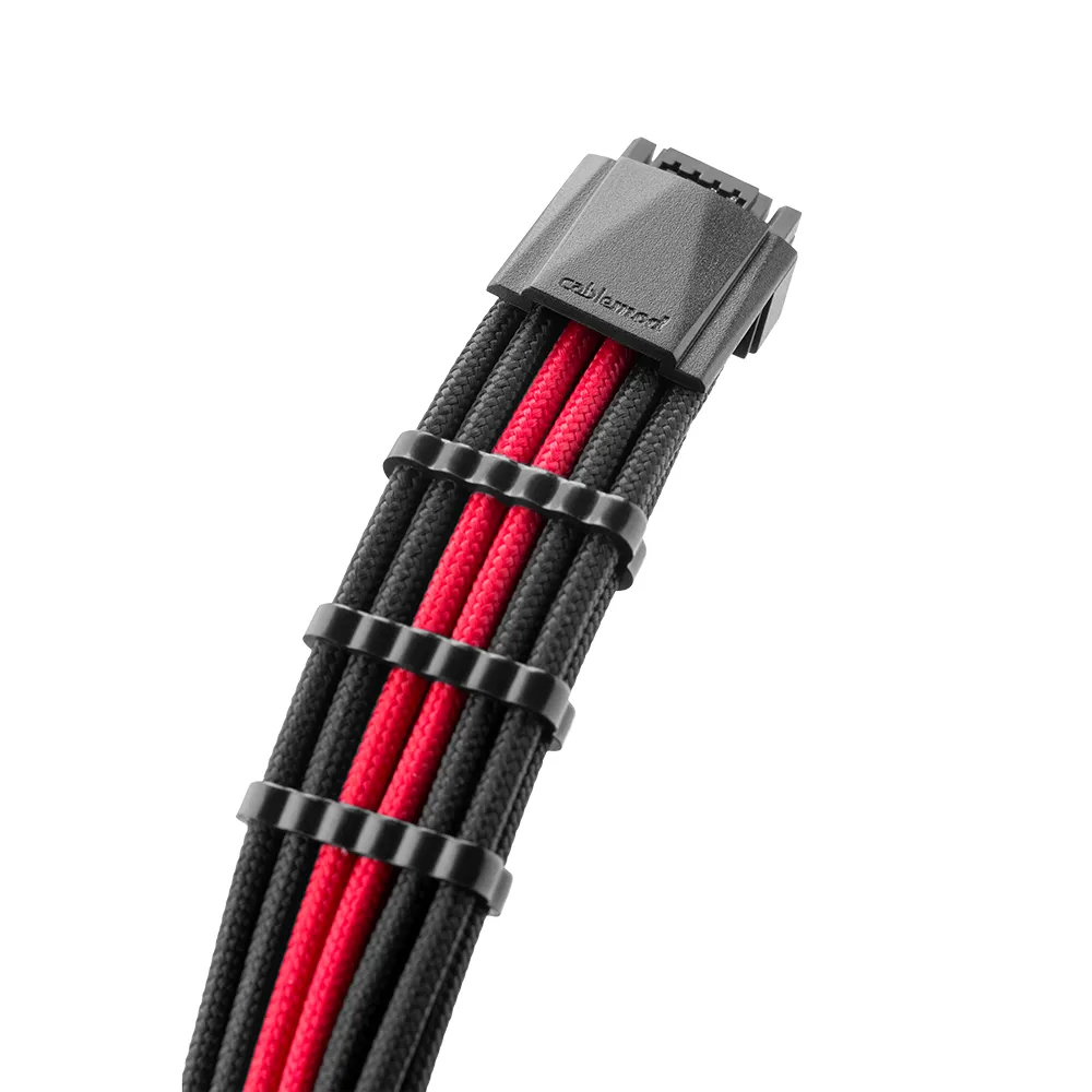 CableMod C-Series Pro ModFlex 12VHPWR kabel zwart-rood 60cm