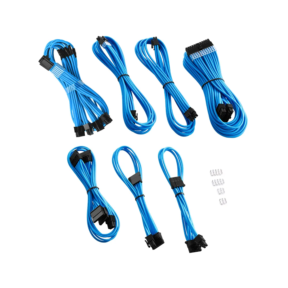 CableMod C-Series Pro ModMesh kabelset lichtblauw Corsair