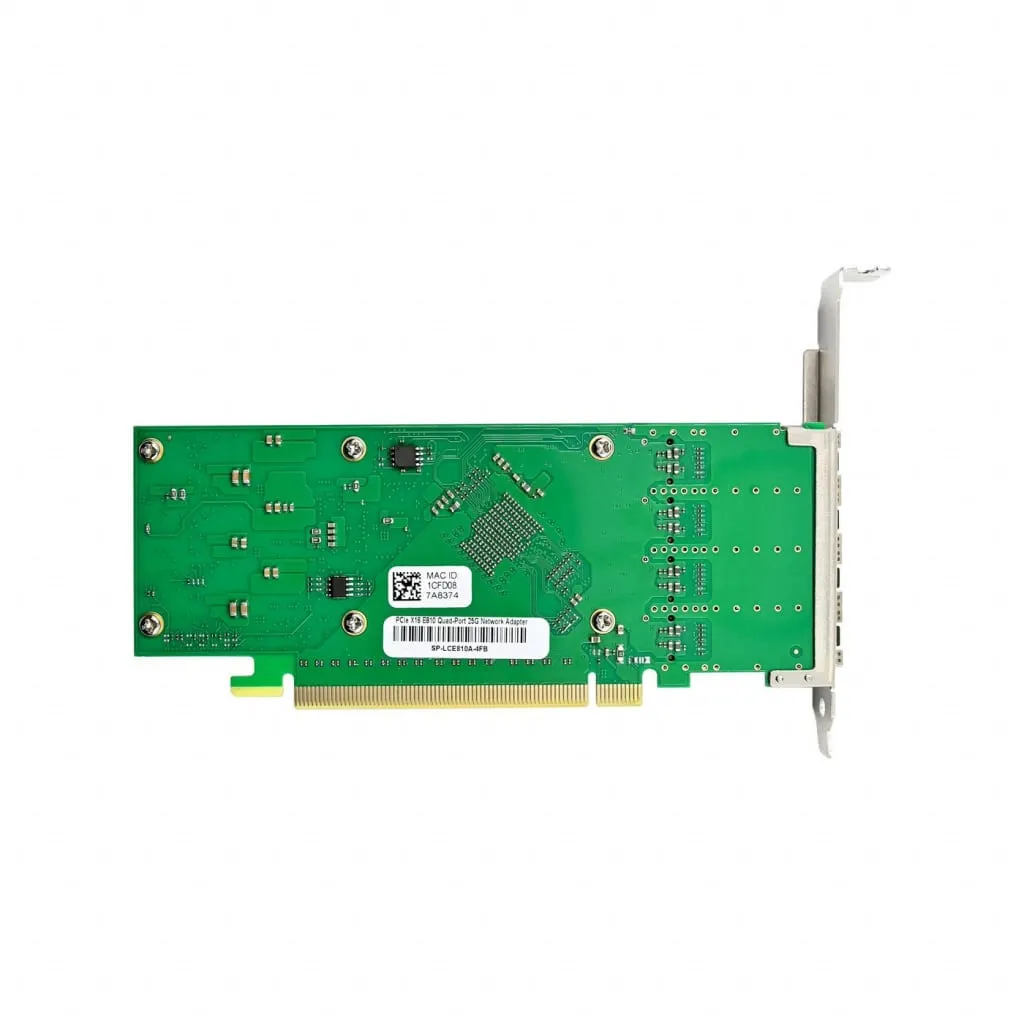 Microconnect E810-XXVDA4 netwerkkaart quad 25GbE SFP28