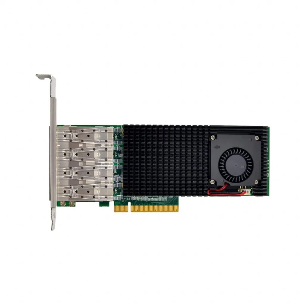 Microconnect X520-DA4 netwerkkaart PCIe 10GbE SFP+
