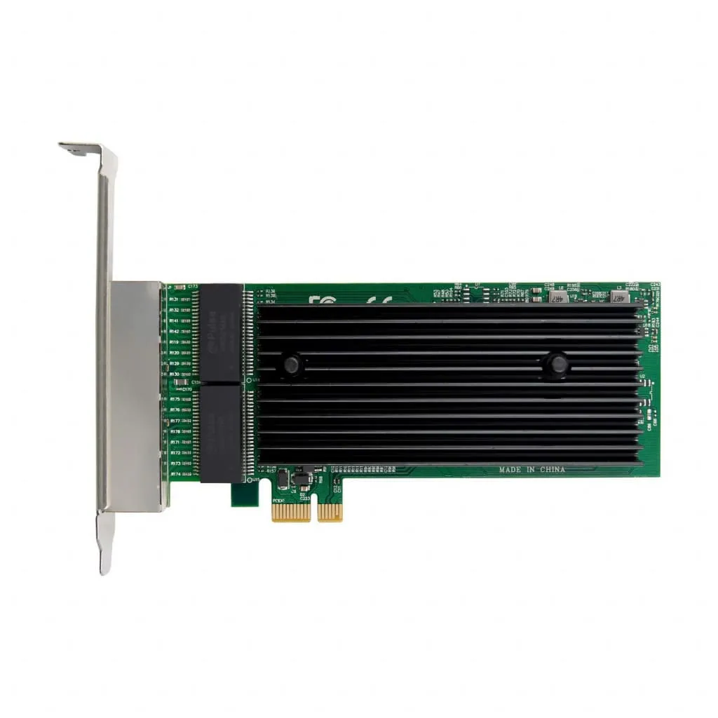 Microconnect 82575 Quad netwerkkaart 1GbE 4x RJ45 PCIe x1
