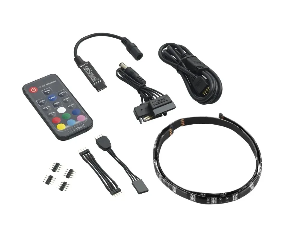 CableMod WideBeam led strip magnetisch RGB 60cm SATA