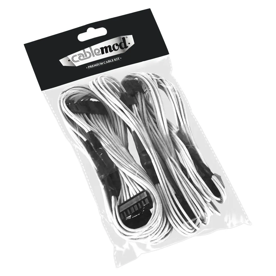 CableMod C-Series ModFlex Basic kabelset wit voor Corsair RM