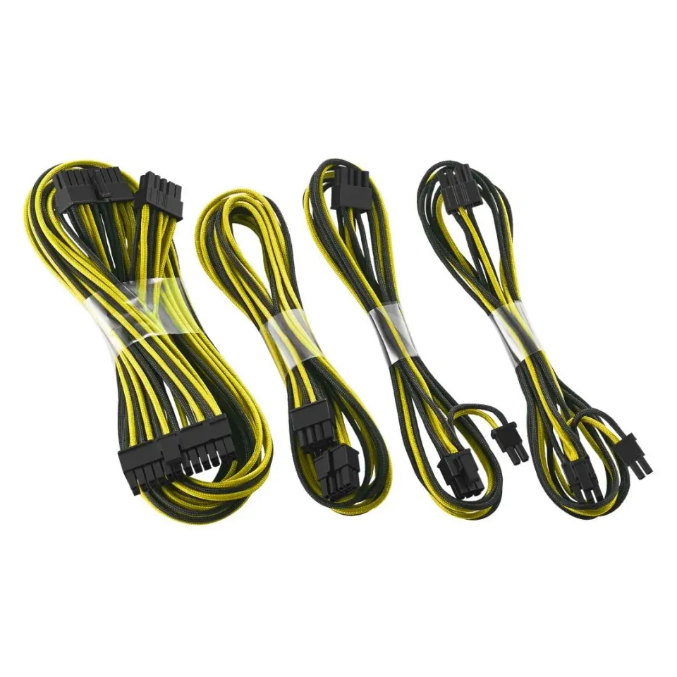 CableMod SE-Series ModFlex kabelset zwart-geel Seasonic ASUS