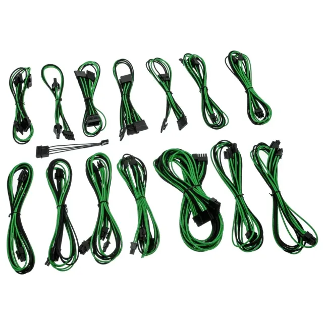 CableMod CM-Series ModFlex kabelset Cooler Master zwart-groen