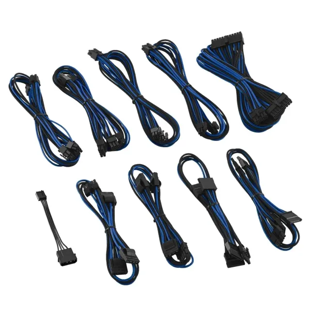 CableMod CM-Series Cooler Master V750/V650/V550 kabelset zwart-blauw