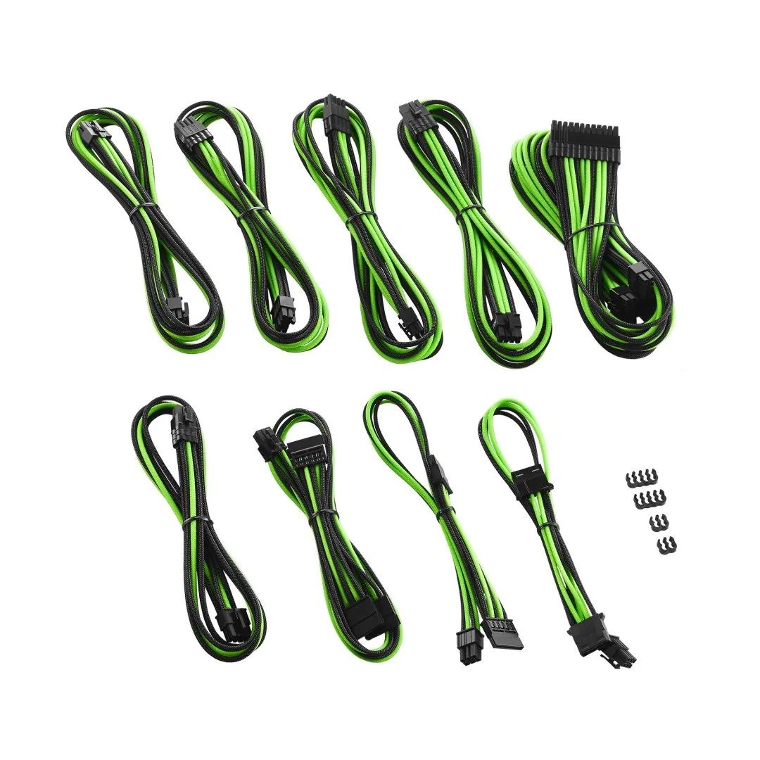 CableMod RT-Series PRO kabelset ASUS zwart light green