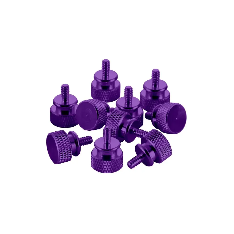 CableMod Anodized Aluminum duimschroeven UNC 6-32 paars