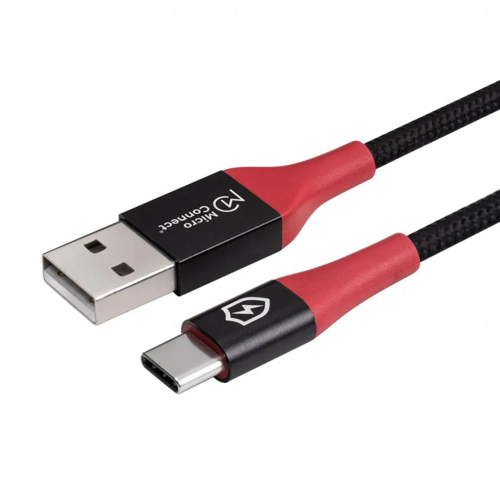 Microconnect Safe Charge USB-A-C datablokker kabel 1,5m
