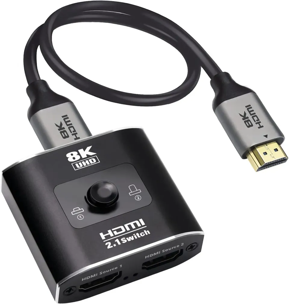 Yauhody HDMI-splitter 1 in 2 uit 4K 60Hz