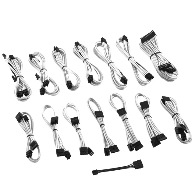 CableMod C-Series ModMesh kabelkit Corsair RM wit
