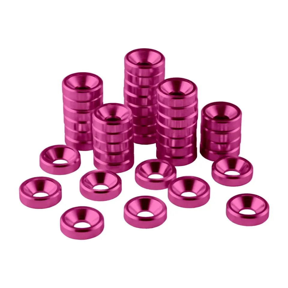 CableMod M3.5 aluminium ringen 40 stuks roze