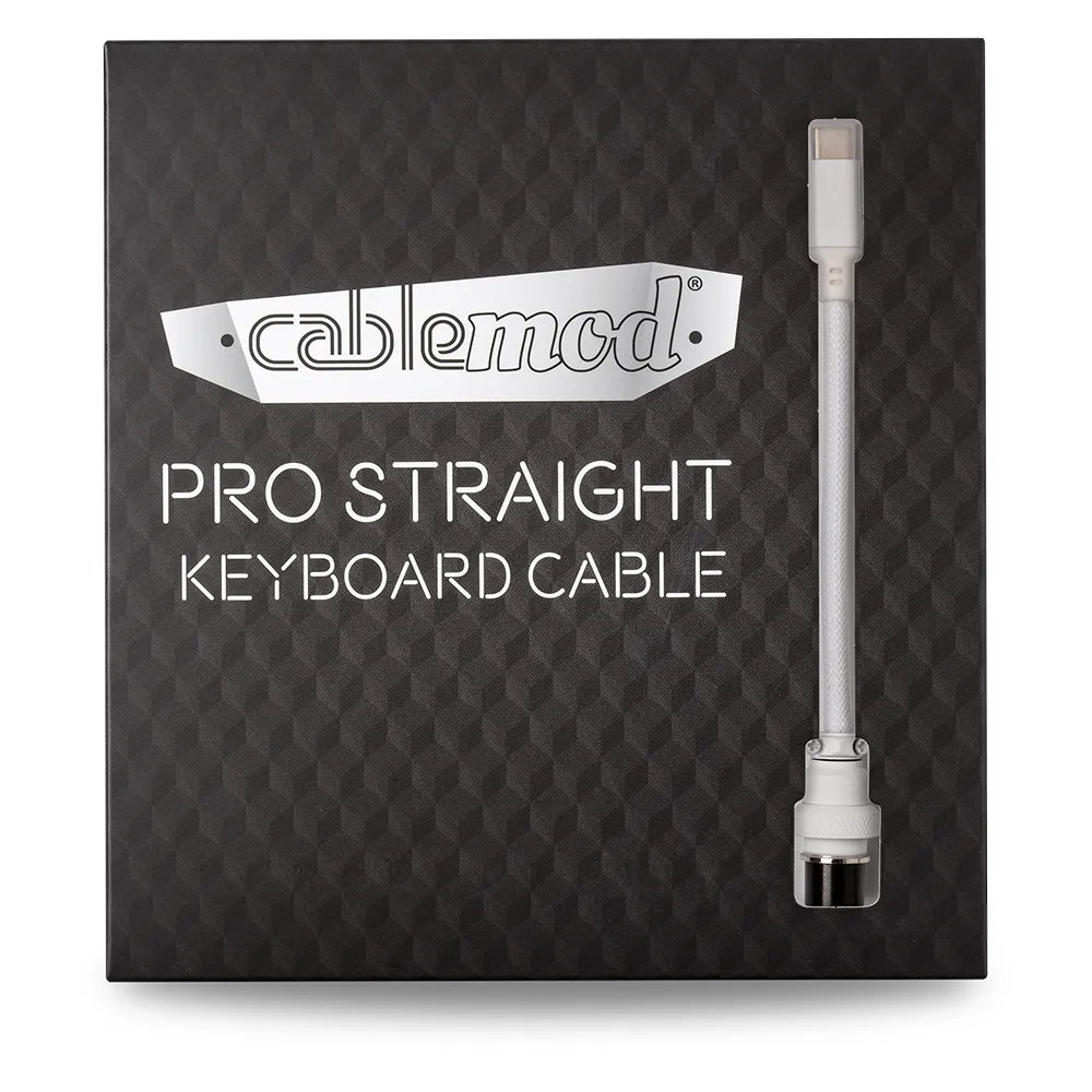 CableMod Pro keyboard kabel 150 cm glacier white USB-C