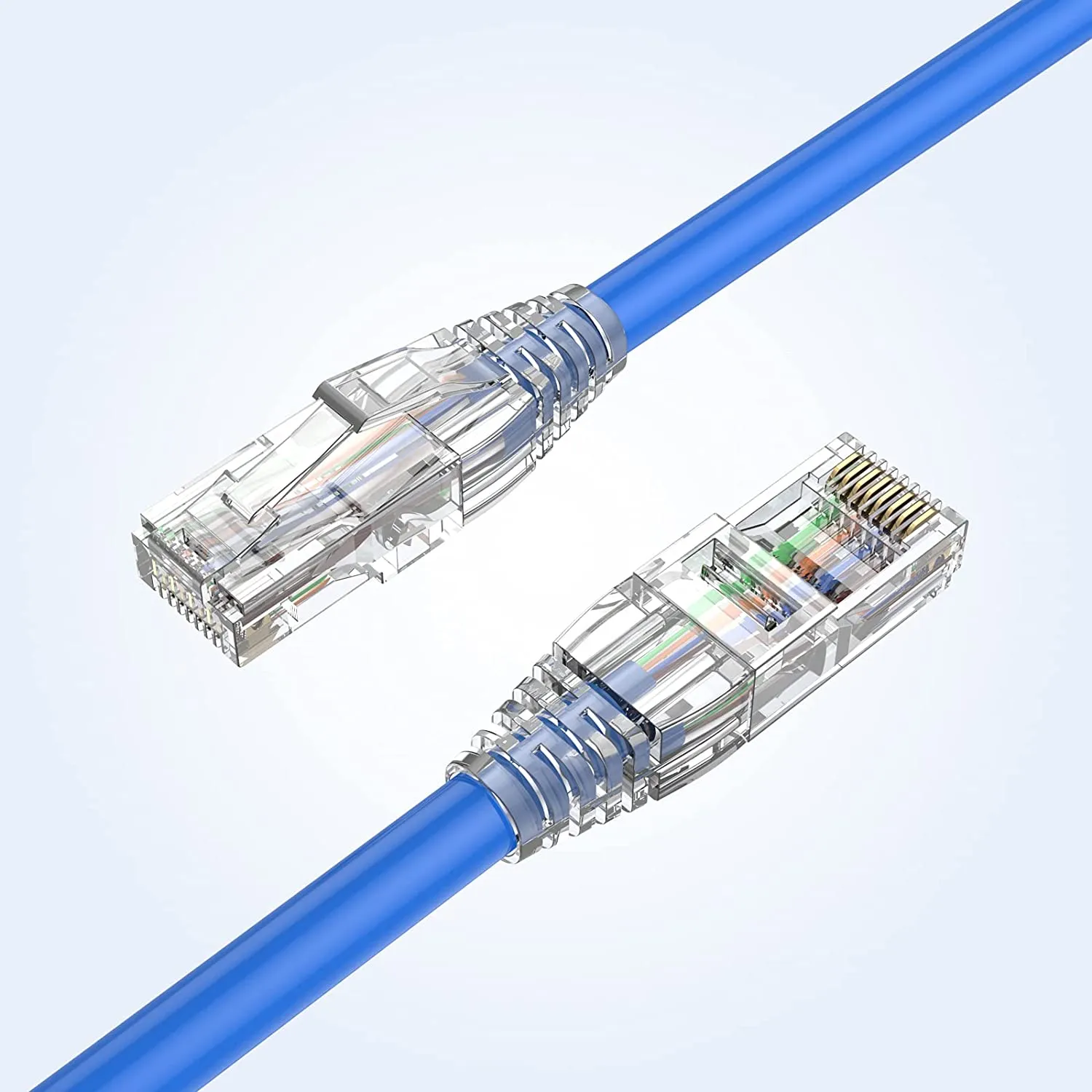 CableCreation Cat6 RJ45 connector 100 stuks transparant