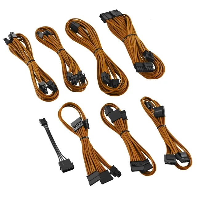 CableMod E-Series ModFlex kabelset oranje voor EVGA