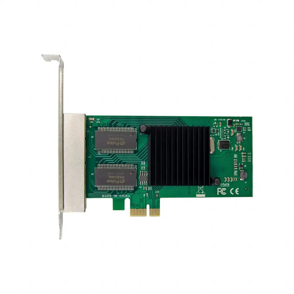 Microconnect I340 netwerkkaart PCIe x1 quad RJ45