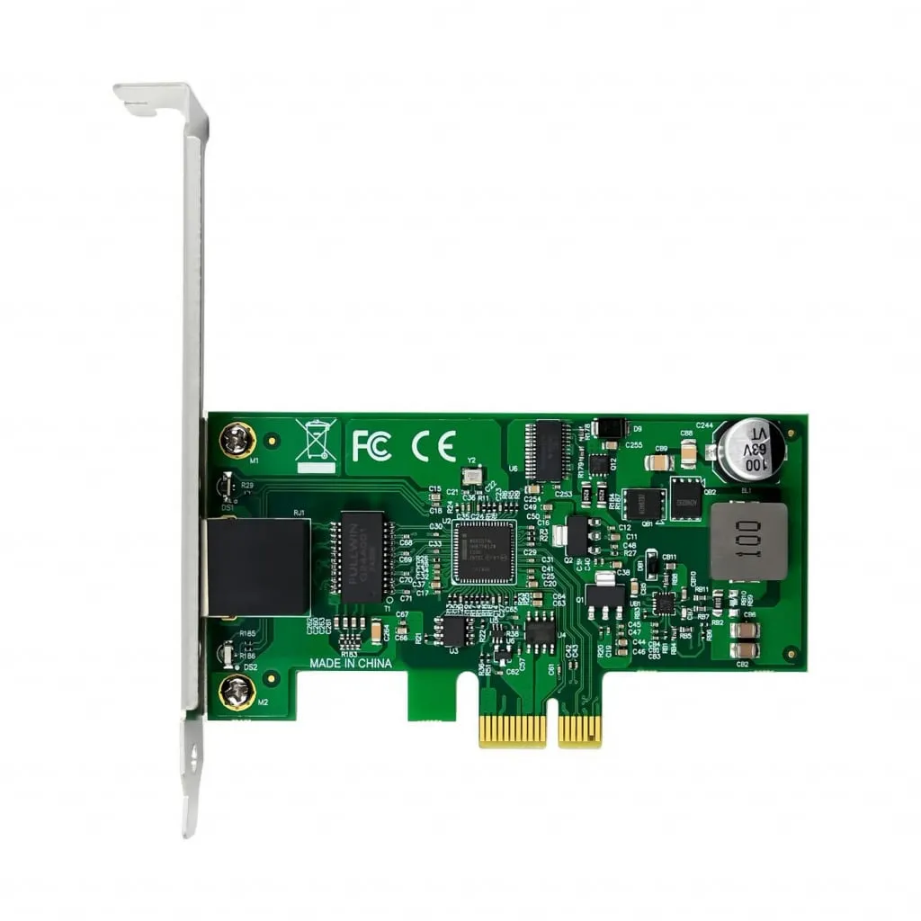 Microconnect 82574L netwerkkaart 1GbE PoE PCIe