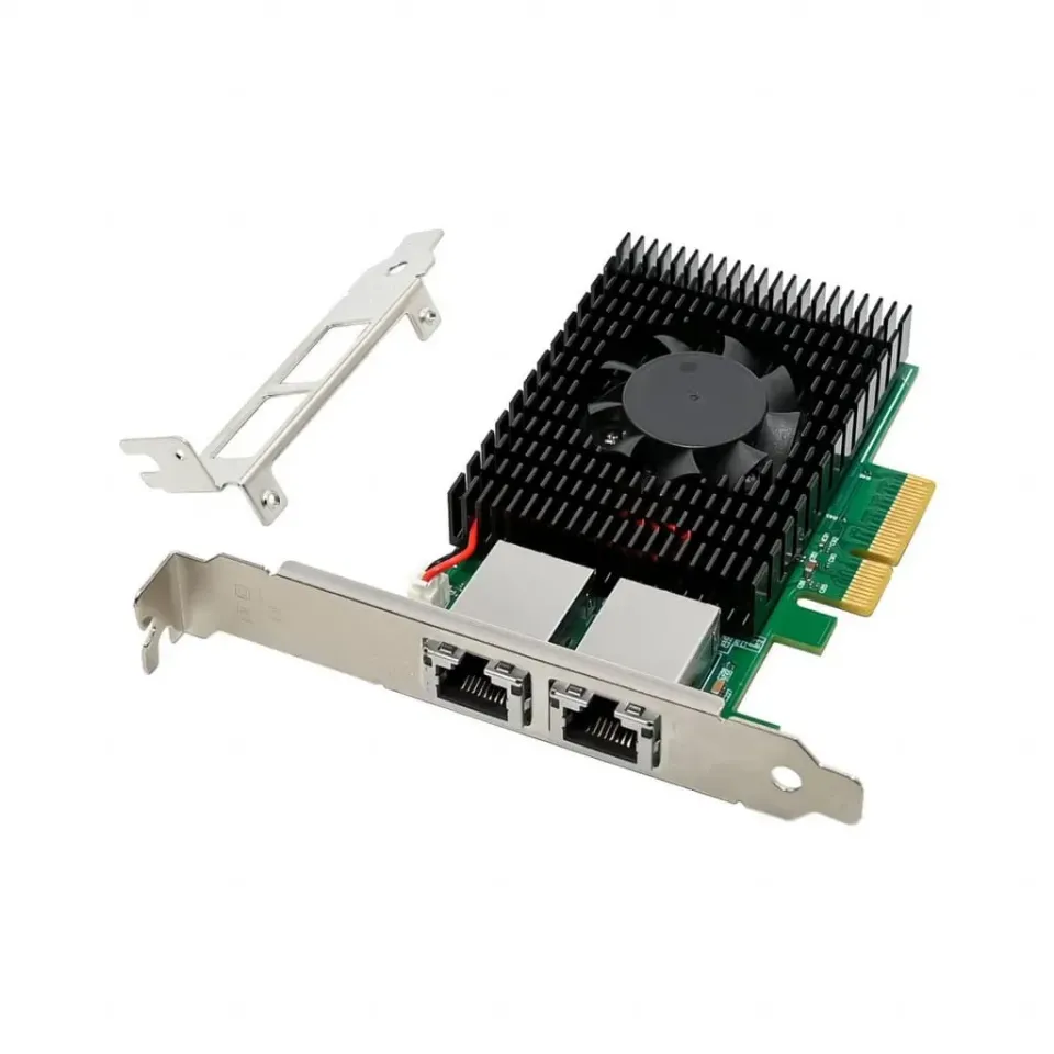 MicroConnect AQC107S Dual-10G netwerkkaart PCIe x4