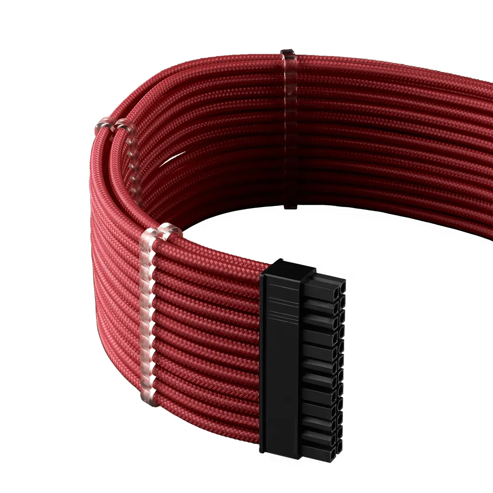 CableMod E-Series Pro ModMesh 12VHPWR kabelkit rood EVGA