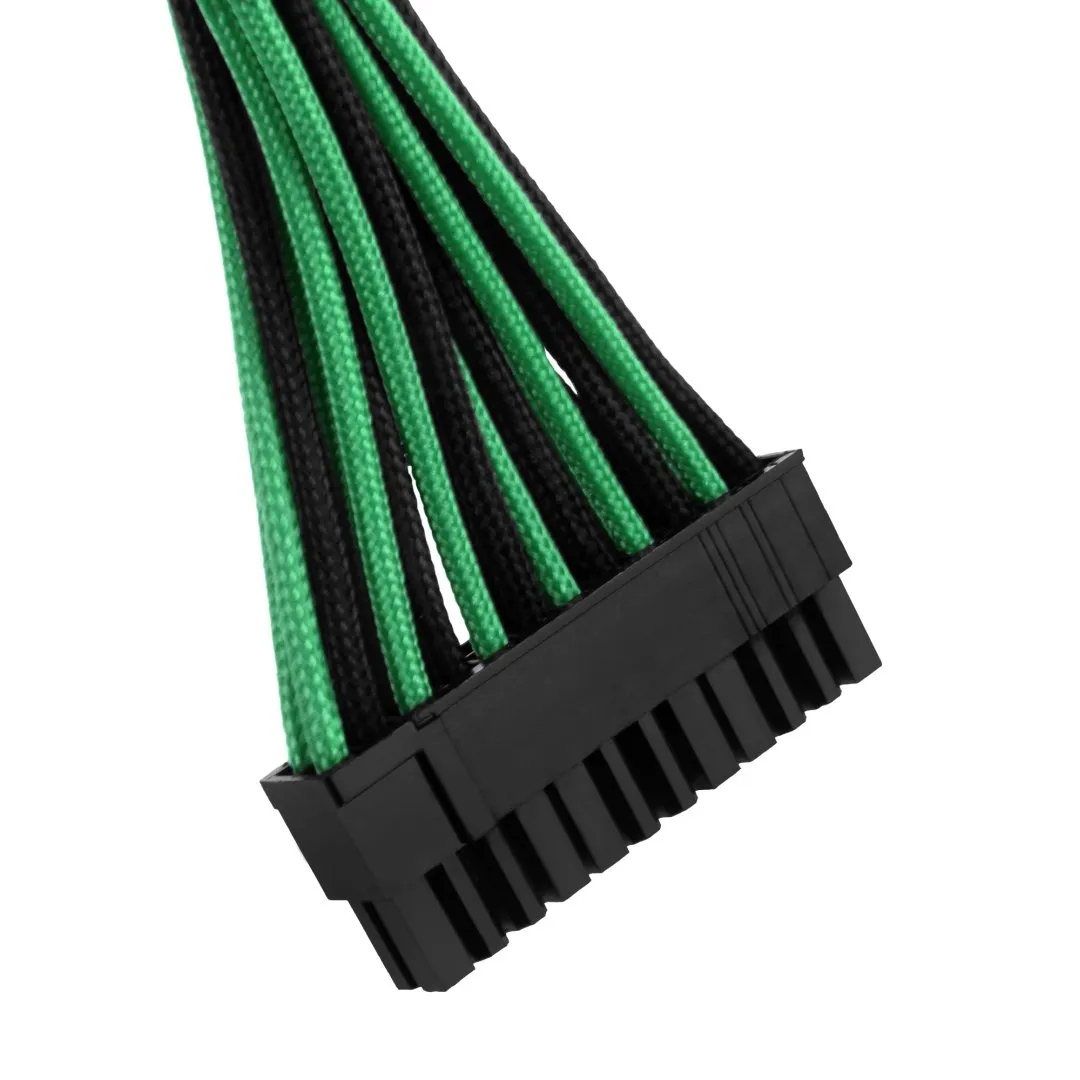 CableMod C-Series Essentials kabelkit Corsair RM zwart-groen