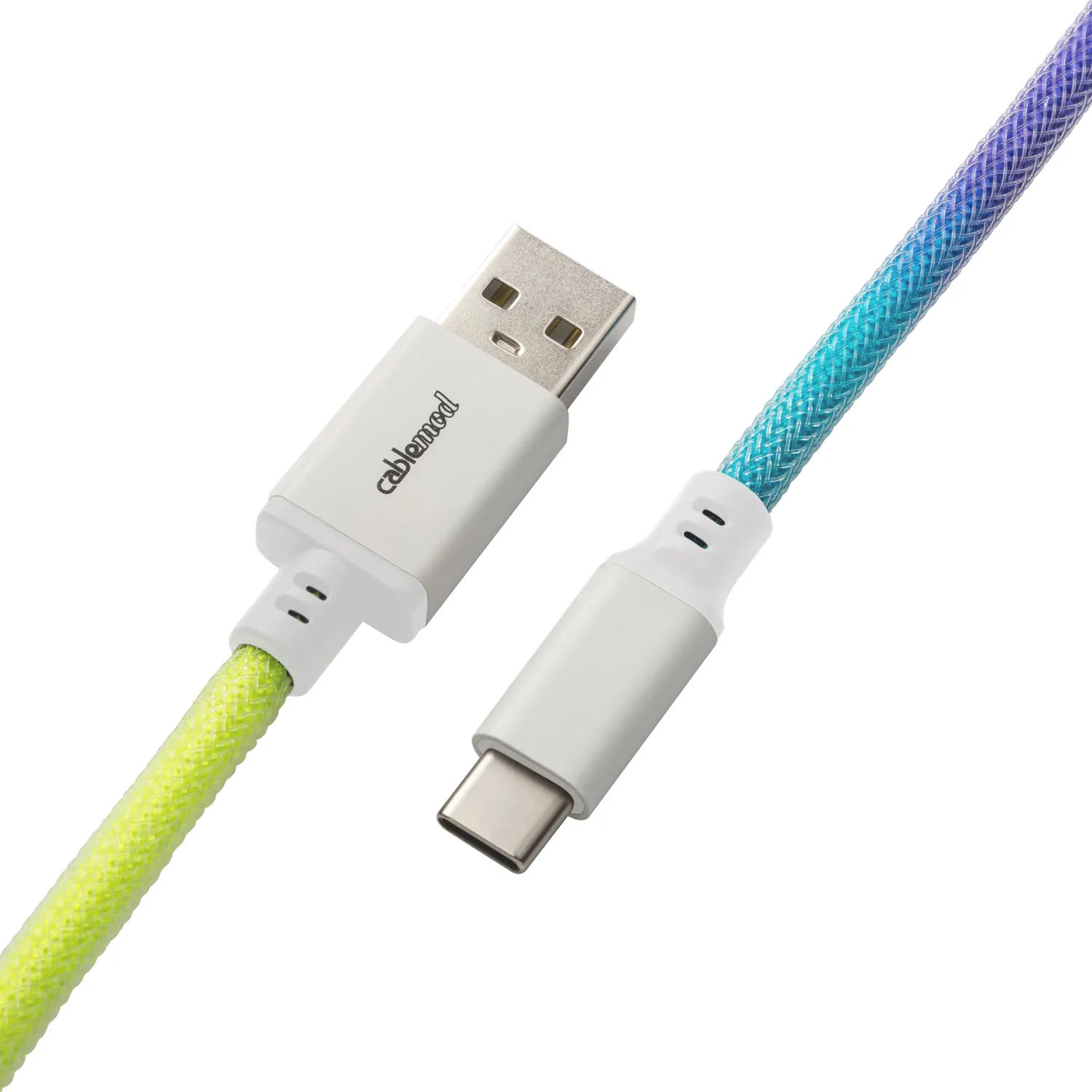 CableMod Pro Straight Keyboard Cable 150cm USB-kabel rainbow