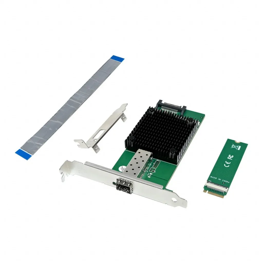 Microconnect X520 M.2 netwerkkaart 10GbE SFP+ single