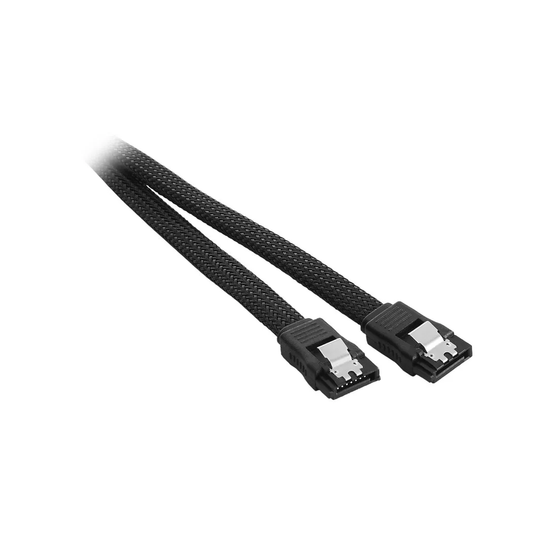 CableMod ModMesh SATA 3 kabel 30cm zwart