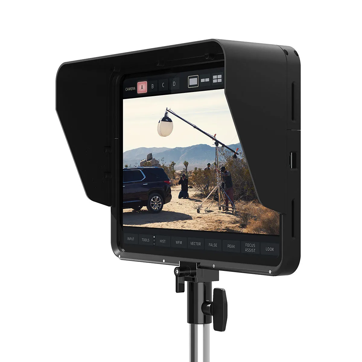 IQwire NATO Rail case iPad met zonnekap