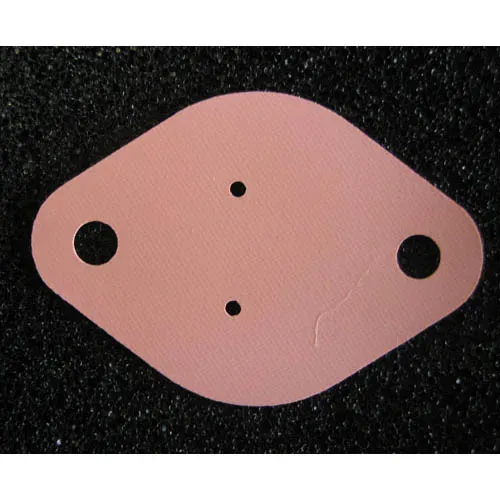 T.E.G. TO-3 siliconen isolatieplaatje 0,45 mm per stuk